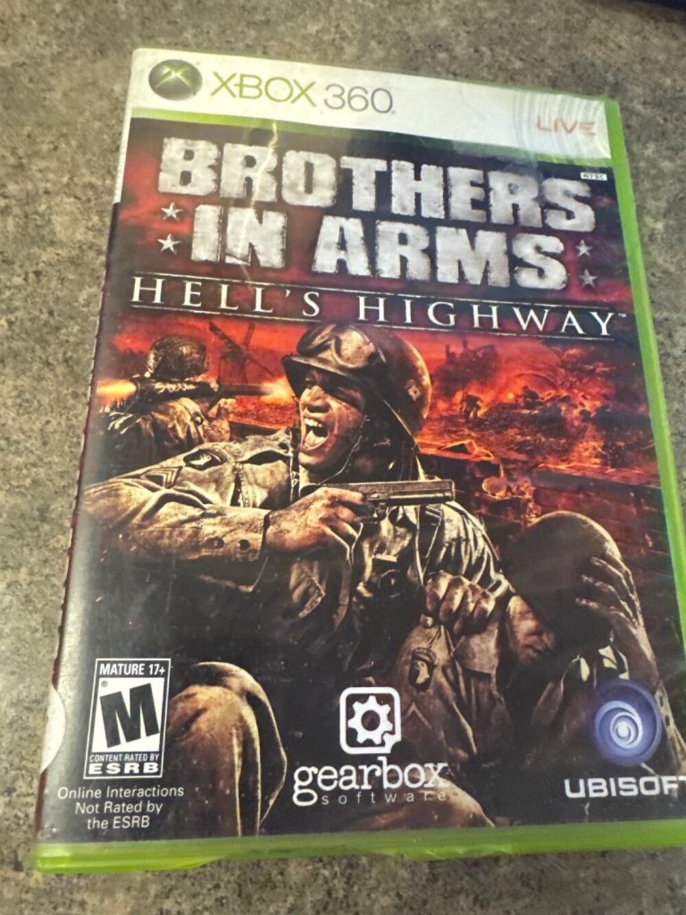 Brothers In Arms: Hells Highway Xbox 360 Game Complete Case & Manual Pre-Owned